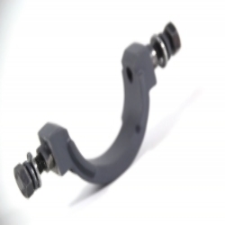 Adapter - Aufnahme des MG34 für die Beiwagenlafette für Seitenwagen für BMW R75, BMW R12 Motorräder