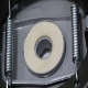 Bremsankerplatte für Hinterradnabe mit Bremsbackensatz DKW 350-1, IZ49 Gegenhalteplatte, neu, Replik