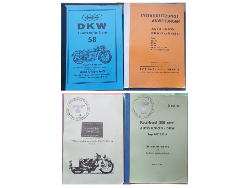 Ersatzteile Katalog für DKW Motorräder
