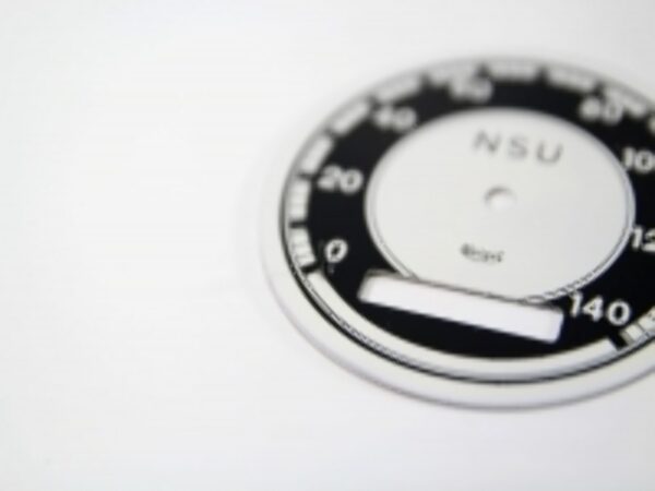 Zifferblatt ( bis 120km )  f. Tachometer f. NSU Motorräder NEU (1 Stück / 1 piece) – Bild 10
