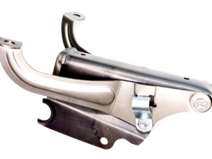 Sattelblock mit Schwingbügel Satz zum PAGUSA Fahrersitz DKW 350NZ, 350/1, IZ49, IZ350, Rohzustzand !