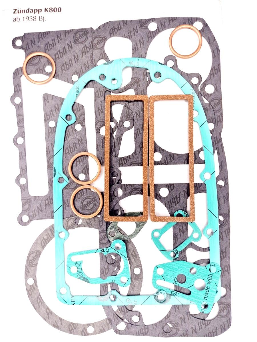 Motor Dichtungssatz Zündapp K800, 16-teilig, ab 1938 – Bild 7