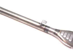 Endschalldämpfer BMW R2 roh – Nachbau aus Stahlblech DC01 mit Anschlussrohr Ø 40/38,5 mm