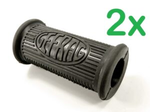(1 Paar) Fußrastengummi Soziusseite für Zündapp KS 750 SAHARA / GEFRAG 25mm