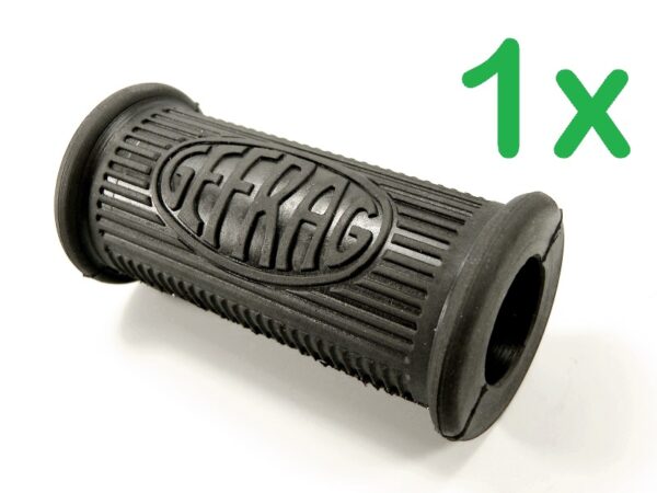 (1 Stück) Fußrastengummi Soziusseite für Zündapp KS 750 SAHARA / GEFRAG - 25mm