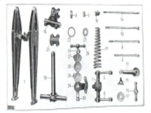 Ring - Filzring 58X47X4 für ZÜNDAPP Federgabel z. Steuerungsdämpfer Motorräder 1236z028 (Nr. 22) – Bild 2