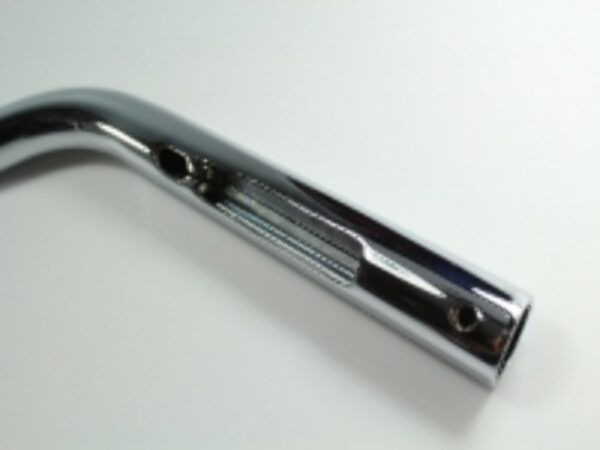 Lenker - Lenkerrohr Zündapp DB200 ,DB250, DBK200, DBK250, KK250, KK350, DL200 verchromt – Bild 3