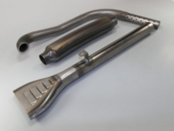 Auspuffanlage / Auspuff für BMW R2, 3-teilig (serie II III IV) – Bild 2