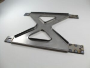 Verstärkungsblech zur Anhängerkupplung für ZÜNDAPP KS750 f. IF-8