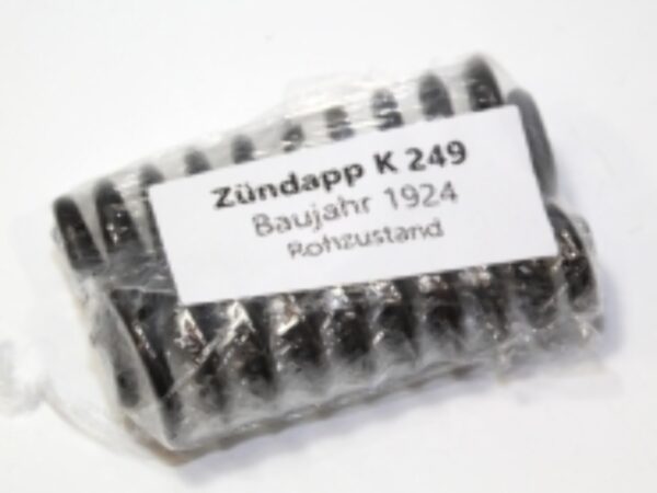 Druckfeder L+R zur Federgabel ZÜNDAPP Modell K249, 3GS, 2GS, Modell 2, Nachbau Rohzustand – Bild 5