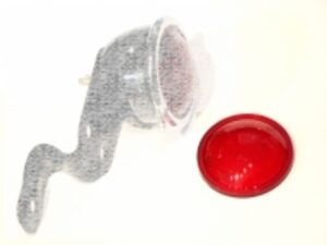 Kunststoffglas Rundglas 48mm, passend für Rücklichter zum ZÜNDAPP DL,DK, K, KK, DB, DBK Motorrräder