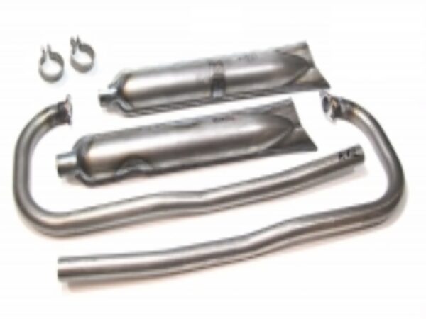 Auspuffanlage / Auspuff  für BMW R12 Motorräder OHNE D.R.P. Rohzustand
