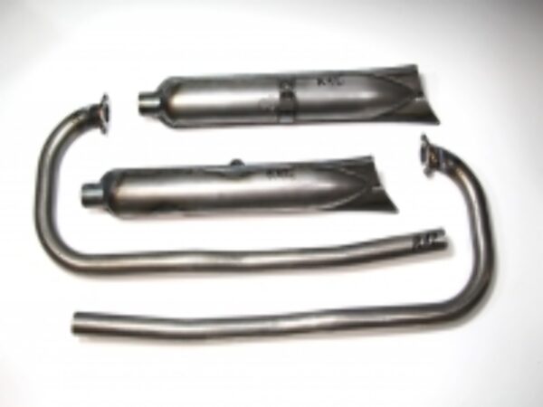 Auspuffanlage / Auspuff  für BMW R12 Motorräder OHNE D.R.P. Rohzustand – Bild 2