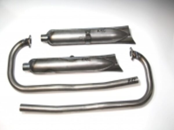 Auspuffanlage / Auspuff  für BMW R12 Motorräder OHNE D.R.P. Rohzustand – Bild 3