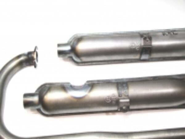 Auspuffanlage / Auspuff  für BMW R12 Motorräder OHNE D.R.P. Rohzustand – Bild 9