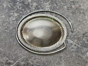 Schutzgitter (Ni) für Hupe Horn BOSCH 6V FD 6B für BMW, NSU Motorräder, Nachbau