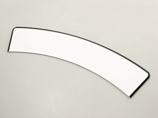 Nummernschild VORNE für BMW, NSU, Zündapp, DKW, 33cm, ohne Löcher, schwarz Rand – Bild 3