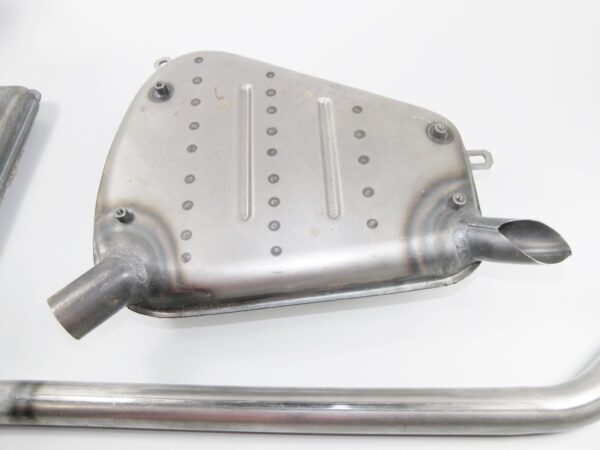 Auspuffanlage / Auspuff für Zündapp KS 750 ,mit Schutzgitter, neu 4-teilig – Bild 6