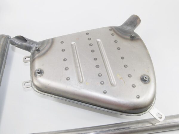 Auspuffanlage / Auspuff für Zündapp KS 750 ,mit Schutzgitter, neu 4-teilig – Bild 7