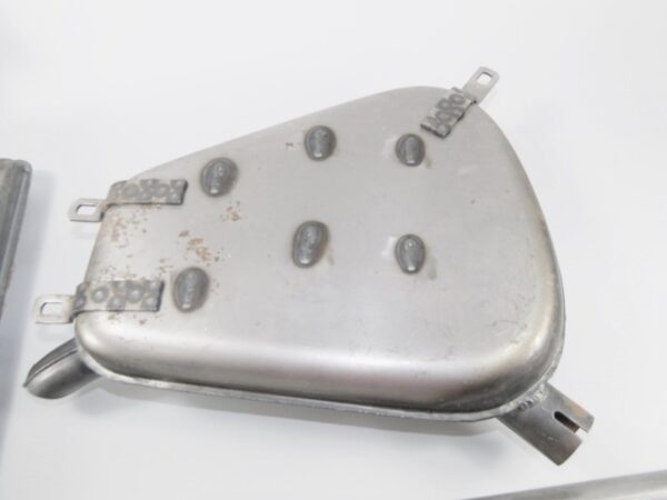 Auspuffanlage / Auspuff für Zündapp KS 750 ,mit Schutzgitter, neu 4-teilig – Bild 8