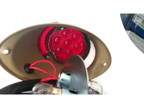HELLA Rücklicht Schlusslicht SBKR 1 für Zündapp KS 750, BMW R75 Motorräder, Sahara, WH, Ver. I schwarz – Bild 11