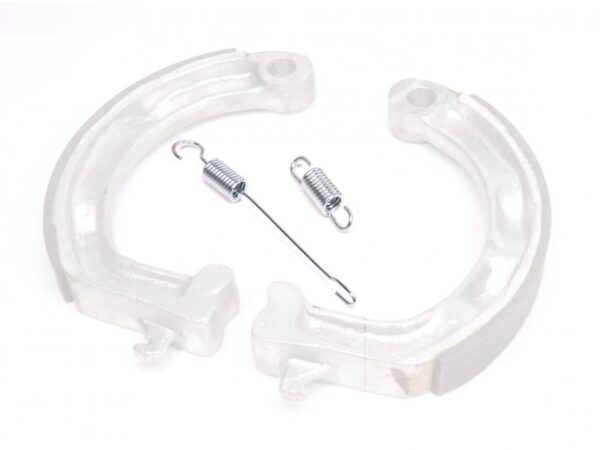 2 Bremsbackenfedern (für 1 Rad) für BMW R12 (passend für Hinterrad oder Vorderrad), neu, verzinkt, Nachbau