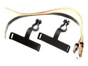 Lenker - Mantelhalter für Truppenfahrrad - Truppenrad WH schwarze Riemen