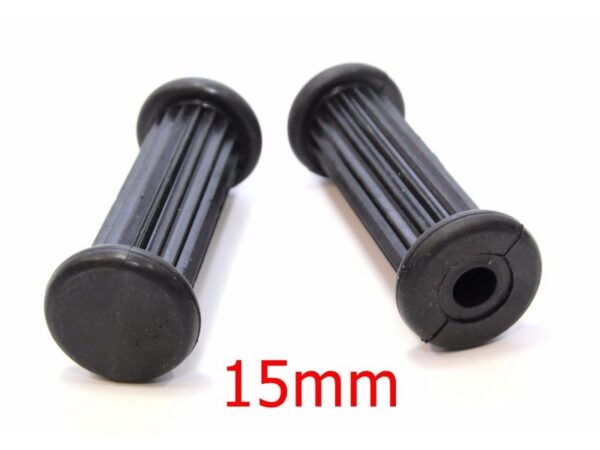 (1 Paar) Fußrastengummi für DKW Motorräder 15mm (1)