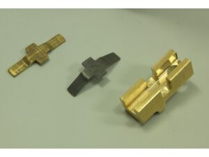 Gleitstück & Blattfeder & Gleitfeder Einsatz (3-teilig) für Rollgas LINKS für ZÜNDAPP DB, DBK, KK, K500, K800 Motorräder