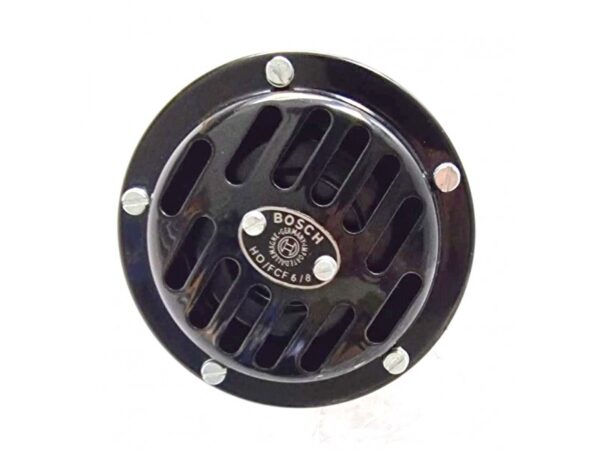 Hupe Horn Bosch HO/FCF 6A2 passend für BMW R25 schwarz & INOX, Neu, Nachbau – Bild 2