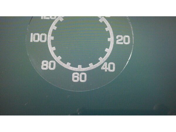 Zifferblatt aus Glas für Tachometer ISGUS für DKW350 NZ Wehrmacht Version – Bild 5