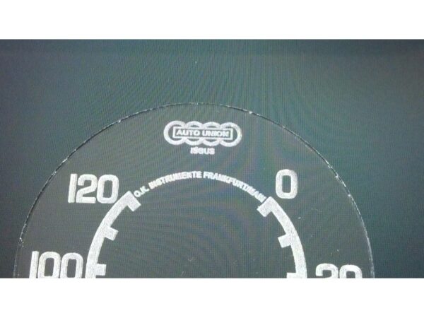 Zifferblatt aus Glas für Tachometer ISGUS für DKW350 NZ Wehrmacht Version – Bild 6