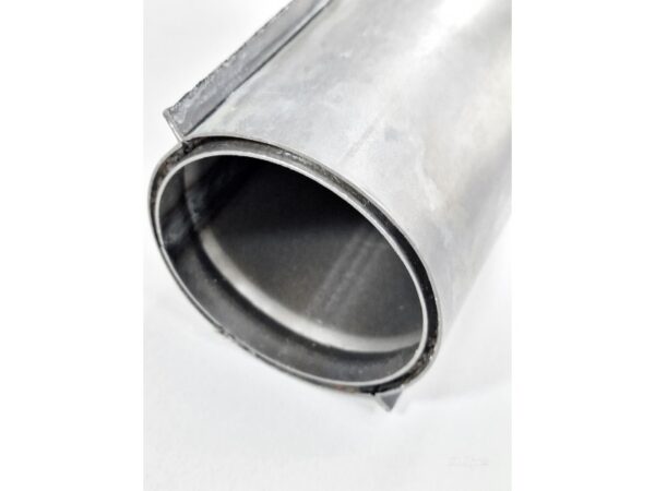 (1 Stück) Auspuffendtopf - Endtopf - Fischschwanz Form für DKW 250 NZ, 80mm , Rohzustand – Bild 2