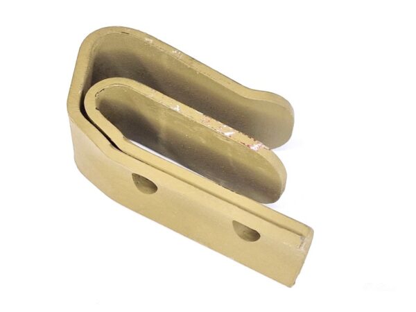 Unterere Gepäcktaschenhalterung für DKW NZ250, NZ350, DKW RT 125 Replik, Neu, "A" – Bild 3