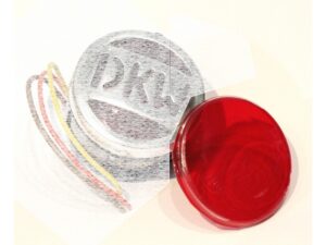 Kunststoffglas Rundglas 56mm, passend für DKW Rücklicht für Motorrräder