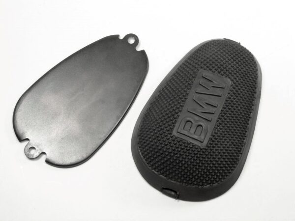 Kniekissen links mit Unterlegblech EMW / BMW R35, R4, R12