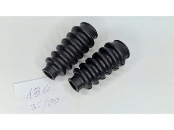 Gummi Faltenbalg Gabel-Federgabel für BMW R20, BMW R23, 1Paar, Neu, Nachbau – Bild 5
