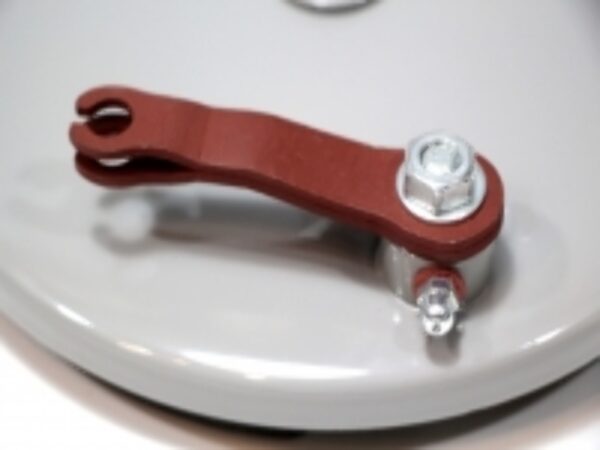 Vorderradnabe Bremsankerplatte passend für DKW 200 SB Motorräder, neu, Nachbau (EU) – Bild 3