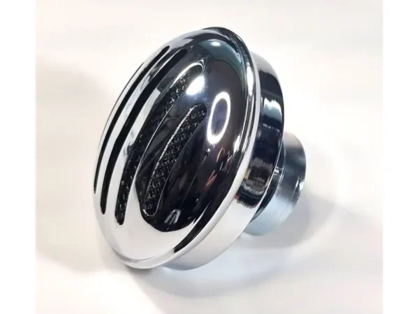 Luftfilter zum Vergaser AMAL, KNECHT, 40mm, für DKW, BMW, NSU, ZÜNDAPP, neu, verchromt – Bild 3