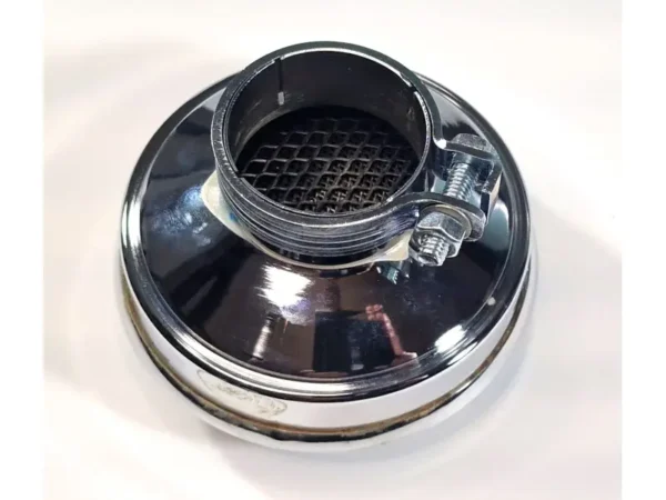 Luftfilter zum Vergaser AMAL, KNECHT, 40mm, für DKW, BMW, NSU, ZÜNDAPP, neu, verchromt – Bild 4