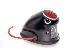 Rücklicht Schlusslicht schwarz HELLA für BMW R75, ZÜNDAPP KS750, KS600, K500, DKW 350/1 NZ, (mit NSL, AK)