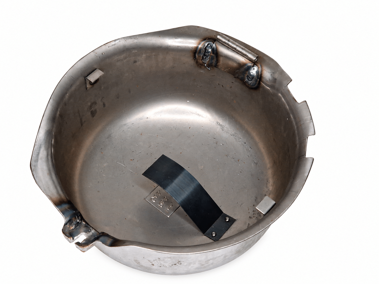 Tankluftfilter-Deckel (Topf) für BMW R75 Sahara, roh – Bild 6