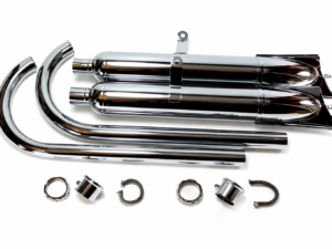 Auspuffanlage verchromt für DKW 350 SB Motorrad