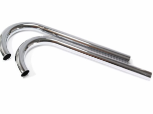 Auspuffkrümmer verchromt für DKW 350 SB – links und rechts