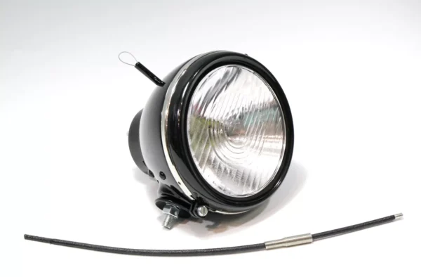 Scheinwerfer BOSCH Lampe ES150x2 S2 passend für D-Rad, BMW, DKW, NSU, Drad, Ardie Motorräder, neu, Ver.2