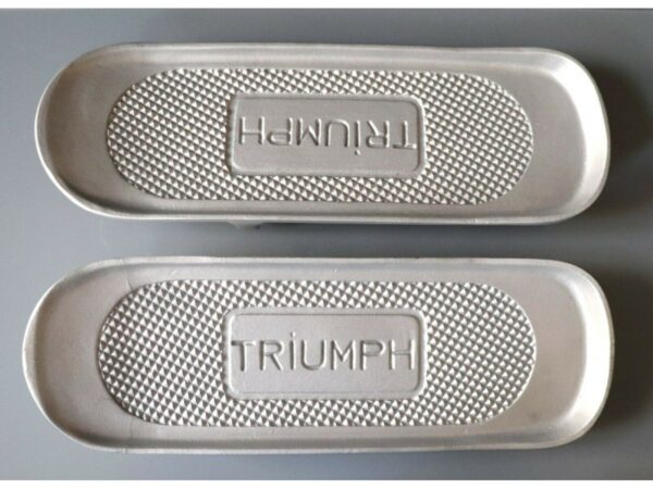 Trittbretter aus Aluminium passend für  TRIUMPH Motorräder, links & rechts, Fahrerseitig, 340mm, (1 Paar)