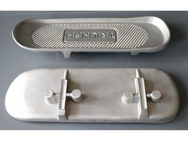 Trittbretter aus Aluminium passend für  TRIUMPH Motorräder, links & rechts, Fahrerseitig, 340mm, (1 Paar) – Bild 4