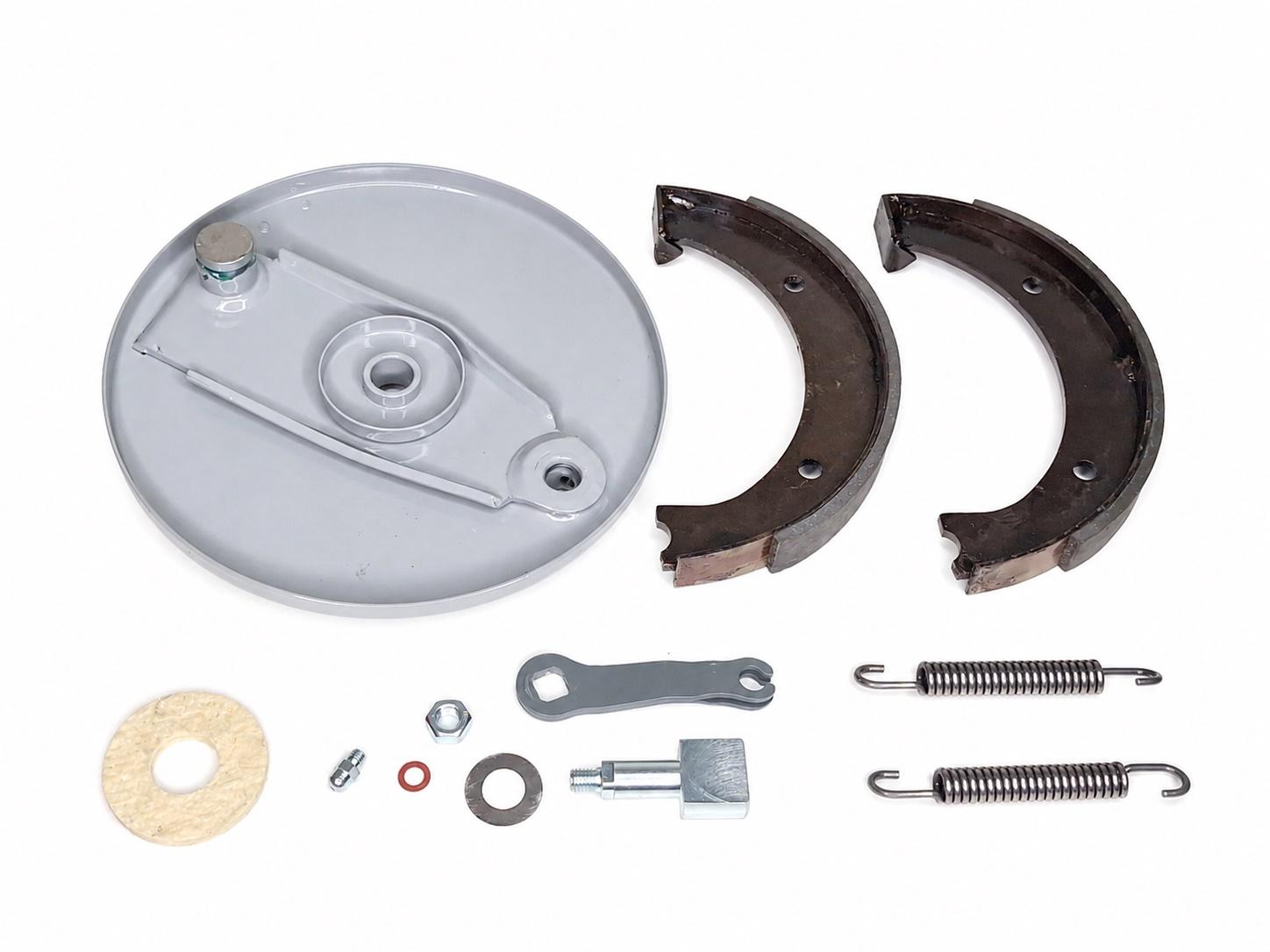 Vorderradnabe für DKW 350/1 NZ, IZH 49 - Bremsankerplatte mit Bremsbacken-Satz – Bild 2