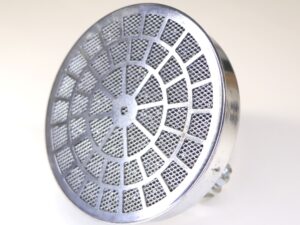 Luftfilter zum Vergaser Graetzin, Amal für DKW 200 SB, 350, 200 KS , NSU, neu, oxidiert