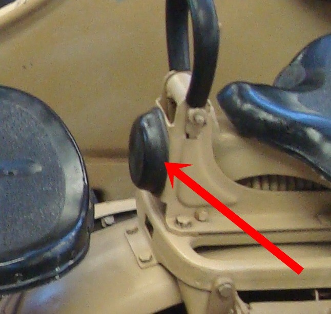 Stoßgummi für Soziussitz BMW R75 Motorräder